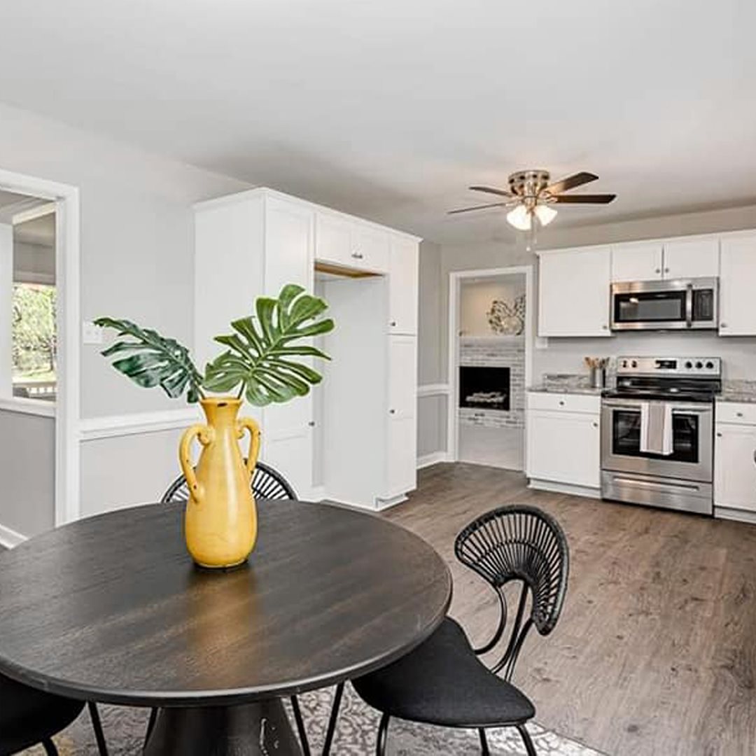 Freshly painted interior of home in Austin, TX